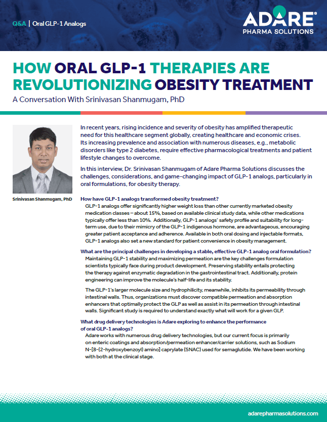 How Oral GLP-1 Therapies Are Revolutionizing Obesity Treatment