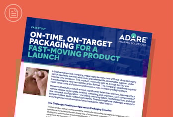 On-Time, On-Target Packaging for a Fast-Moving Product Launch