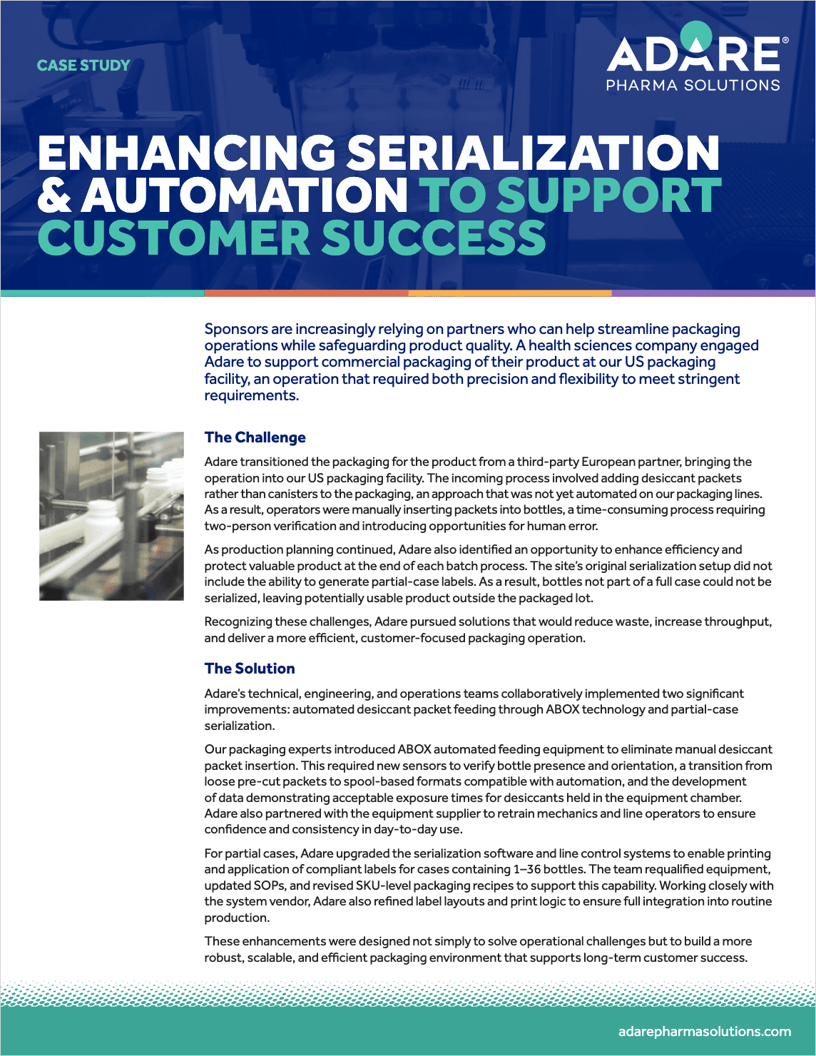 Case Study- Enhancing Serialization & Automation to Support Customer Success