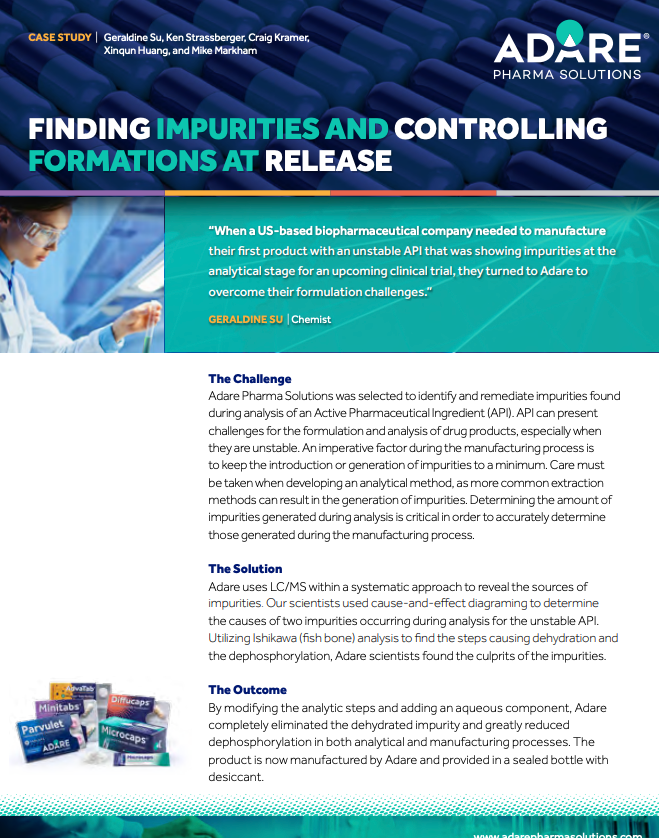 Thumbnail - Finding Impurities and Controlling Formations at Release